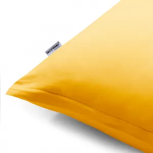 Obliečky na vankúše DecoKing Amber oranžové, veľkosť 40x145*2