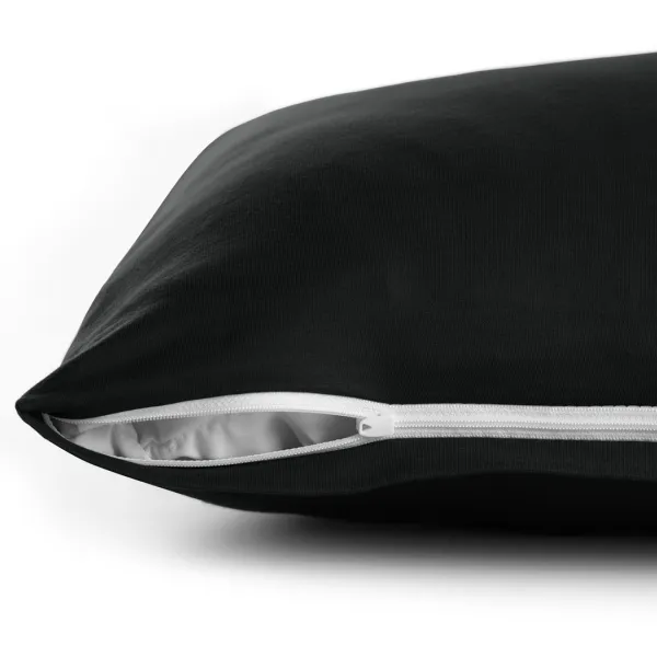 Obliečky na vankúše DecoKing Amber čierne, veľkosť 40x145*2