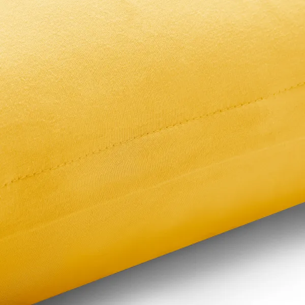 Obliečky na vankúše DecoKing Amber oranžové, veľkosť 40x145*2
