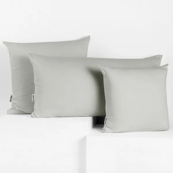 Obliečky na vankúše DecoKing Amber perlové, veľkosť 40x145*2