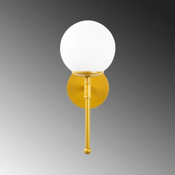 Opviq Nástenná lampa Mudoni zlatá