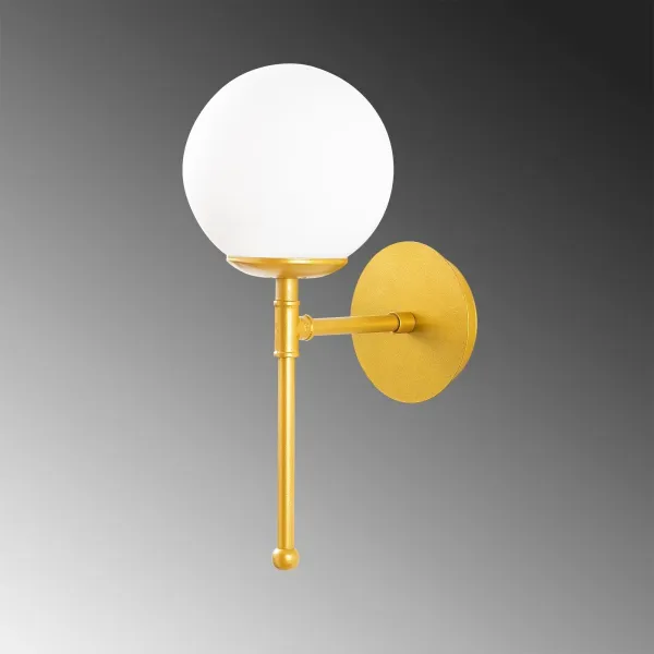 Opviq Nástenná lampa Mudoni zlatá