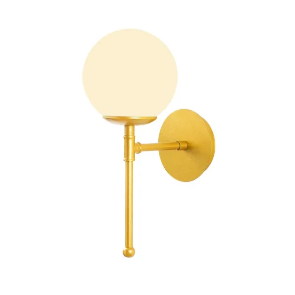 Opviq Nástenná lampa Mudoni zlatá