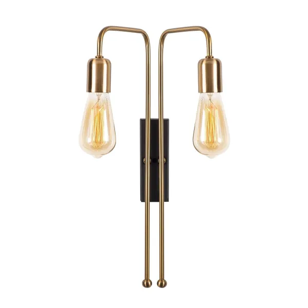 Opviq Nástenná lampa Mum zlatá