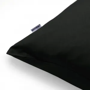 Obliečky na vankúše DecoKing Amber II čierne, veľkosť 40x80*2