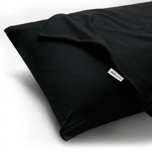 Obliečky na vankúše DecoKing Amber II čierne, veľkosť 40x80*2