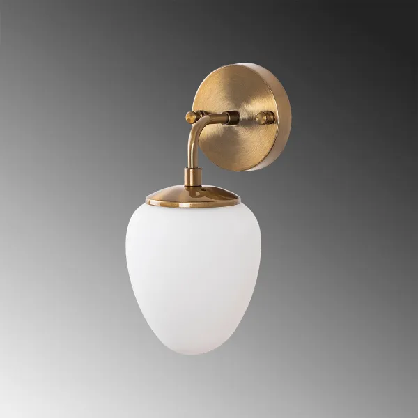 Opviq Nástenná lampa Nes I mosadz