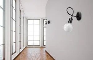 TooLight Nástenná lampa Paradise čierna