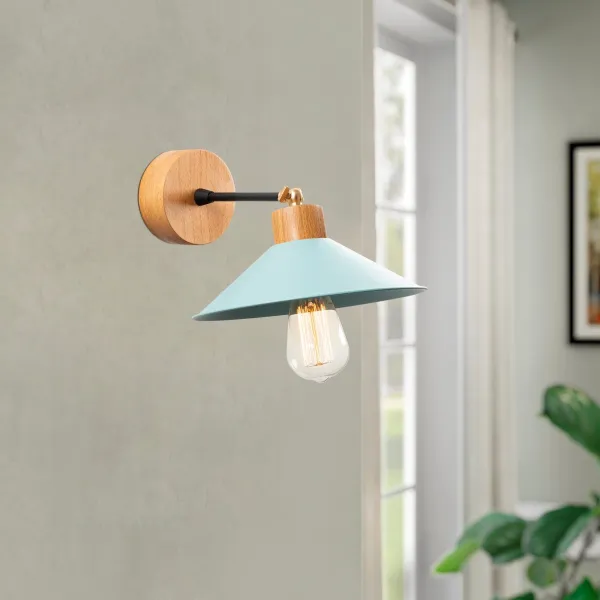 Opviq Nástenná lampa Manavgat I tyrkysová