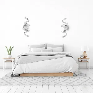 TooLight Nástenná lampa Kinkiet LED chróm