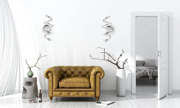 TooLight Nástenná lampa Kinkiet LED chróm
