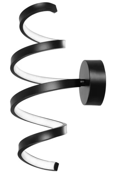 TooLight Nástenná lampa LED SPRING APP826-W matne čierna