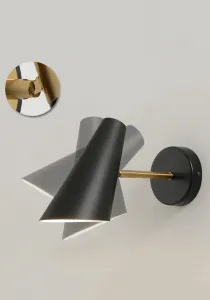 TooLight Nástenná lampa KINKIET STYLE XII čierna