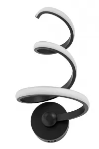TooLight Nástenná lampa LED SPRING UP APP829-W matne čierna