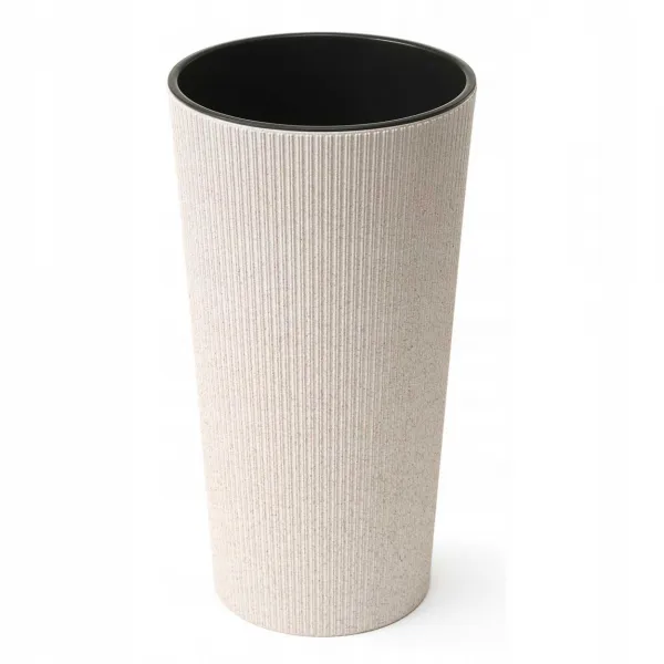 HowHomely Kvetináč URBANIKA ECO 46 cm béžový