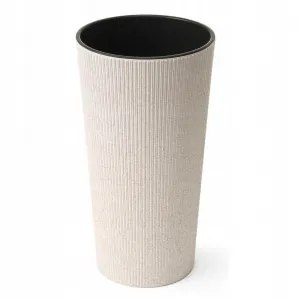 HowHomely Kvetináč URBANIKA ECO 46 cm béžový