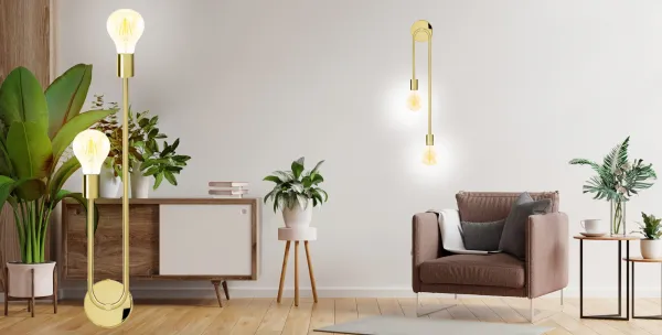 TooLight Nástenná lampa KINKIET STYLE XIV zlatá