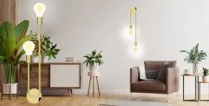 TooLight Nástenná lampa KINKIET STYLE XIV zlatá
