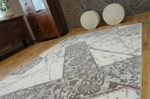 Dywany Lusczow Kusový koberec FLORYA Tezy béžový, veľkosť 80x150