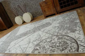 Dywany Lusczow Kusový koberec FLORYA Tezy béžový, veľkosť 80x150