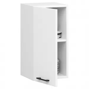 Ak furniture Kuchynská skrinka Olivia W 30 cm - biela závesná