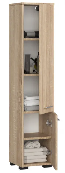 Ak furniture Kúpeľňová skrinka Fin I 30 cm dub sonoma