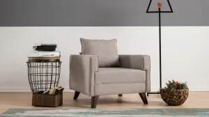 Kreslo / Jednomiestna pohovka Bella Armchair - Cream
