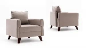 Kreslo / Jednomiestna pohovka Bella Armchair - Cream
