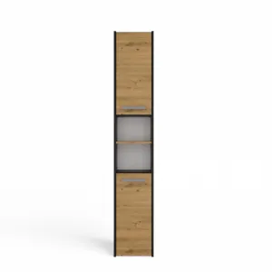 TP Living Kúpeľňová skrinka S30 170 cm antracit/dub artisan