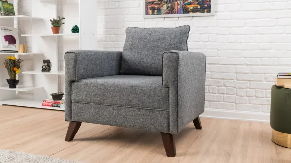 Kreslo / Jednomiestna pohovka Bella Armchair - Gey