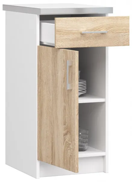 Ak furniture Kuchynská linka Artus S40 D1SZ1 + pracovní deska Lima