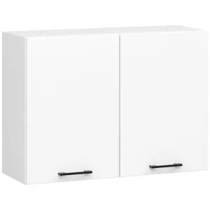 Ak furniture Kuchynská linka Olivie 3 m biela/betón/dub sonoma
