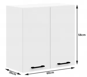 Kuchynská linka OLIWIA 2.4 m biela