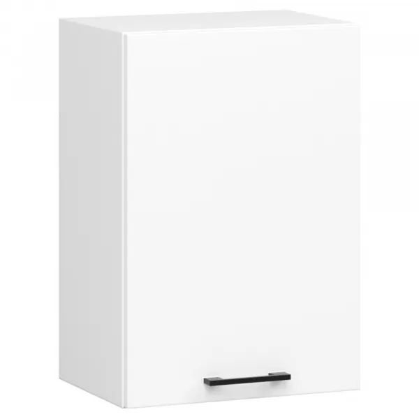 Ak furniture Kuchynská linka Olivie 3 m biela/betón/dub sonoma