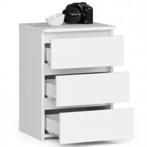 Ak furniture Komoda CL3 40 cm bílá
