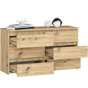 Ak furniture Komoda CL6 100 cm dub artisan