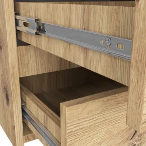 Ak furniture Komoda CL6 100 cm dub artisan