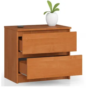 Ak furniture Komoda Liv 60 cm jelša