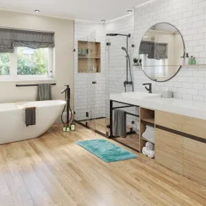 Koberec AmeliaHome Dokka čierny, veľkosť 75x120