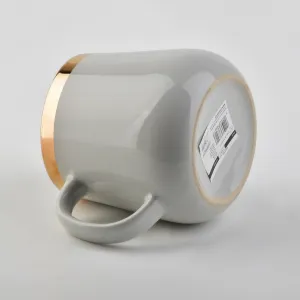 Affekdesign Hrnček DALIA 500ml šedo-zlatý