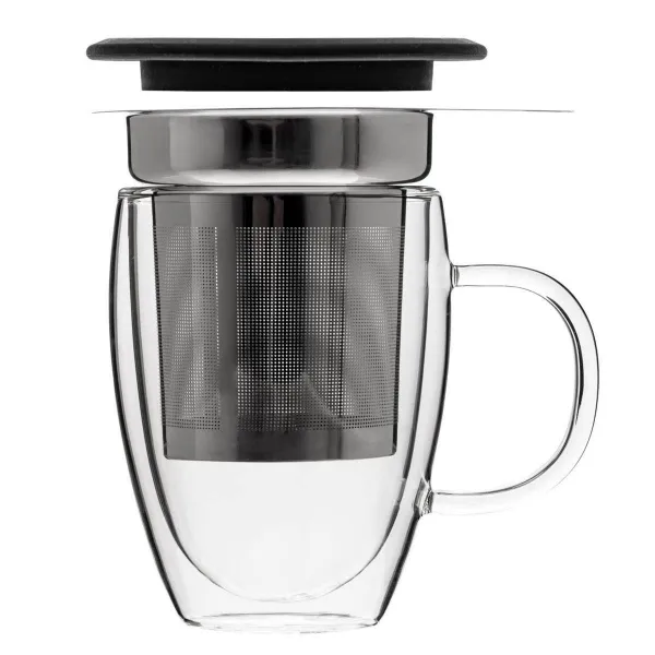 Secret de Gourmet Hrnček s viečkom a sitkom Louie 300 ml číry