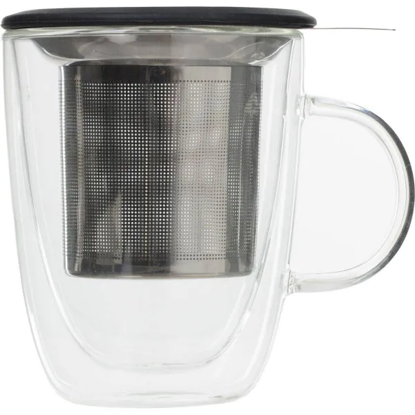 Secret de Gourmet Hrnček s viečkom a sitkom Louie 300 ml číry