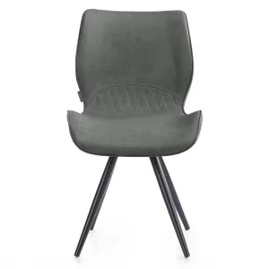 HOMEDE Jedálenská stolička Horsal sivá, veľkosť 48,5x69,5x82