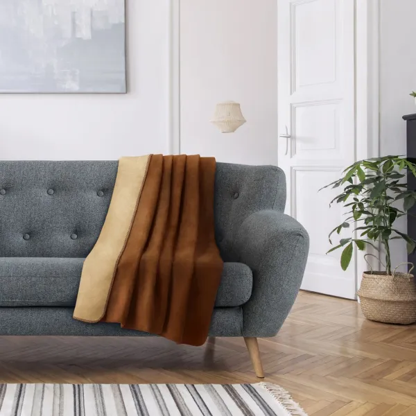 Deka AmeliaHome Virku béžová / hnedá, veľkosť 150x200