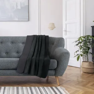 Deka AmeliaHome Virku čierna / grafitová, veľkosť 150x200