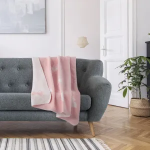 Deka AmeliaHome Zaria biela / ružová, veľkosť 150x200