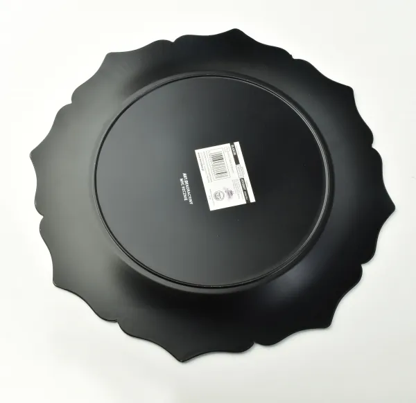 Mondex Dekorativní podtalíř BLANCHE V 33 cm růžový mramor