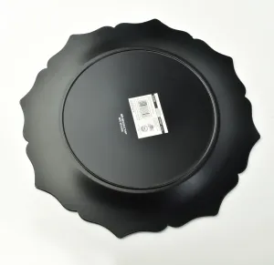 Mondex Dekorativní podtalíř BLANCHE V 33 cm růžový mramor