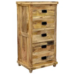 indickynabytok.sk - Komoda Devi 60x120x45 indický masív mango