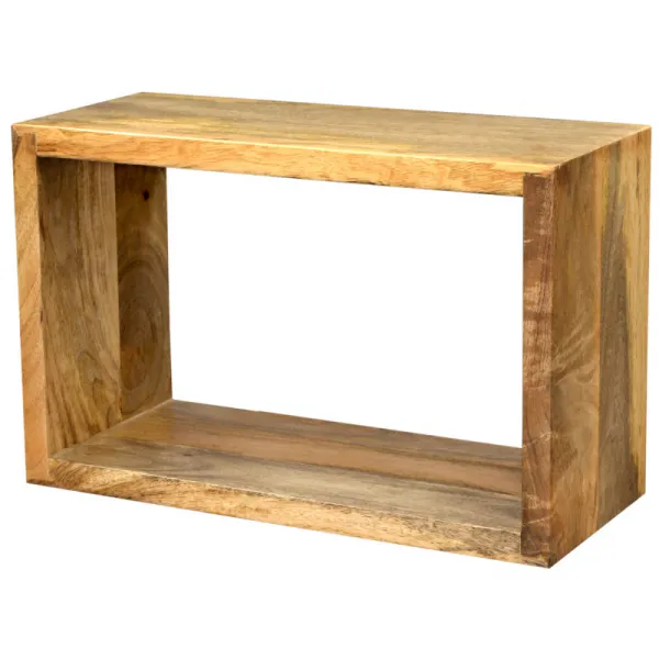 indickynabytok.sk - Polica na stenu Devi 50x30x22 indický masív mango